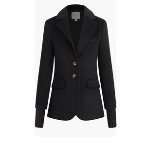Favorite Daughter The City Layered Wool Blend Blazer